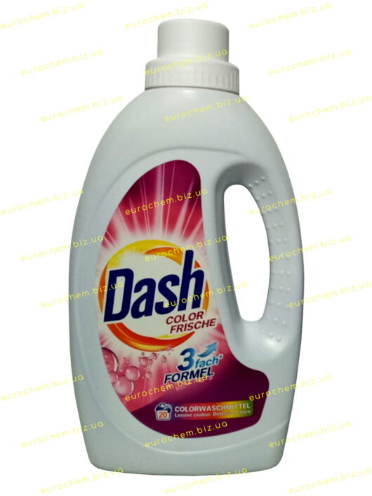 Гель для прання Dash Color Frische для кольорових тканин 1.1 л 20 прань (4012400500987) - Зображення 2