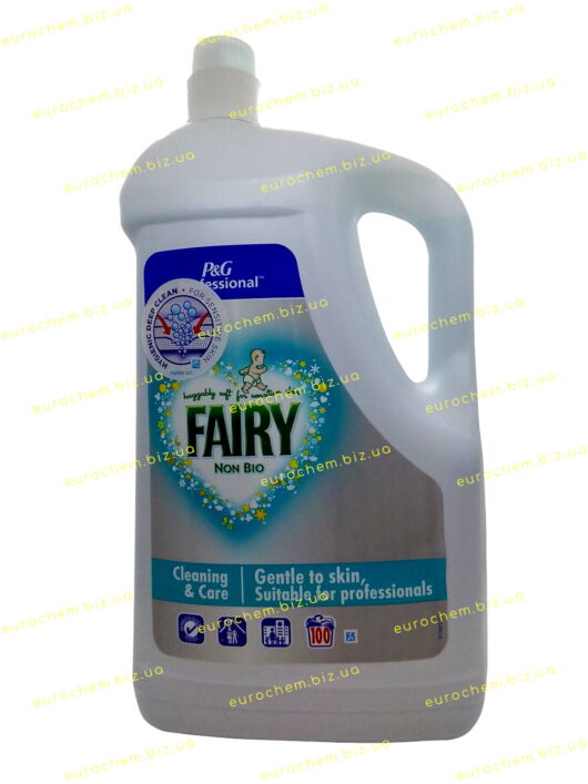 Гель для прання дитячої білизни Fairy Non Bio для чутливої шкіри 5 л 100 прань (8001841813295) - Зображення 2