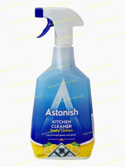Засіб для чищення кухні Astonish Zesty Lemon (Пікантний лимон) / Спрей (обприскувач) 750 мл (С9618/048256296181) - Зображення 2