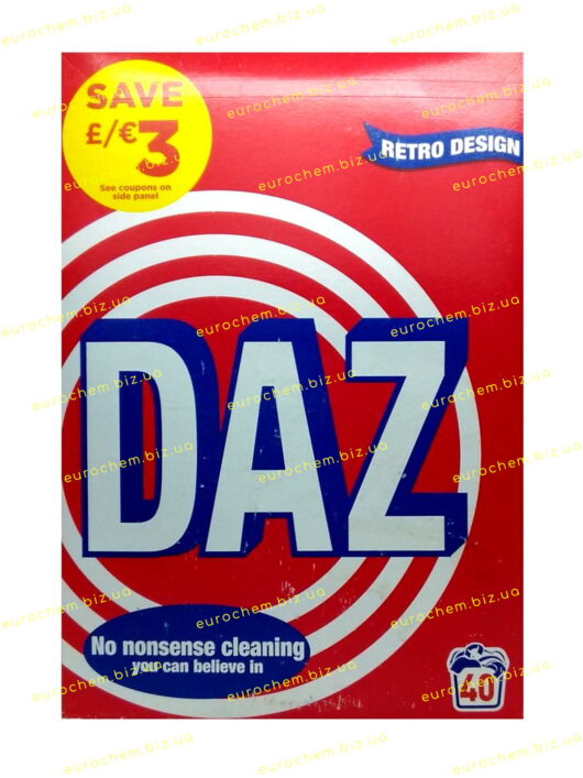 Пральний порошок Daz Universal для всіх типів тканин 2.6 кг (4084500144316) - Зображення 2