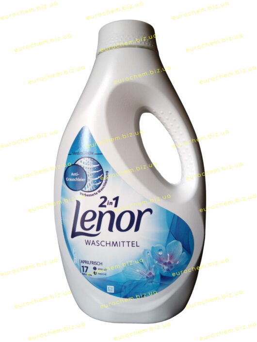 Гель для прання Lenor 2 in 1 Aprilfrisch (Квітнева свіжість) для всіх типів тканин 935 мл 17 прань (8001841158525) - Зображення 2